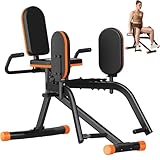 Hip Abductor Machine (Schwarz und Orange)