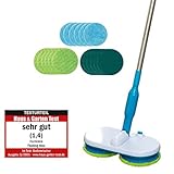 Hurricane Floating Mop Mega Set - Akku Bodenwischer kabellos - Elektrischer...