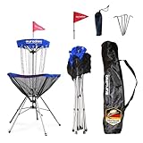 eurodisc 1Click! Profi Discgolfkorb, leicht zu tragen, mit einem Handgriff...