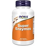 Now Foods, Super Enzyme, 90 Tabletten, Laborgeprüft, Hochdosiert, Calcium,...