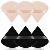 AUAUY 6 PCS Dreieck Makeup Puderquaste,Gesicht Schwämmchen Powder Puff,...
