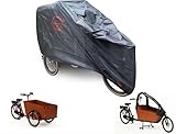 CUHOC Lastenrad Abdeckplane (XL) für Cangoo, KeeWee, Bimas, Vogue, Riksja,...