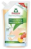 Frosch Pfirsichblüte Sensitiv-Seife, Pflegende Handseife zur sanften und...