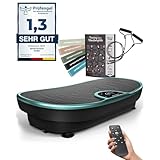 Sportstech Vibrationsplatte VP250 | Deutsche Qualitätsmarke | Curved Slim...