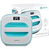 LOKLIK - LOKLIK - Transferpresse zum Personalisieren von T-Shirts, Pullovern, Decken, Handtüchern, Tragetaschen, Taschen und anderen Textilien (25.5 x 25.5 cm) – Tragbar
