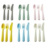IKEA Mehrweg-Besteck Kalas 18-teiliges Besteckset in gemischten Farben - BPA...