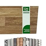 casa pura Vinylboden Meterware Holzoptik Fliesenoptik Steinoptik - PVC...