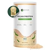 Vetain Vegan Protein NEUTRAL - BIO Veganes Proteinpulver - Bestens verträglich,...