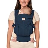 Ergobaby Babytrage, Omni 360 Cool Air Mesh mit 4 Positionen für Neugeborene bis...
