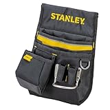 STANLEY Gürteltasche Werkzeuggürtel (24x6x15.5cm, 600 Denier Nylon, mit 2...