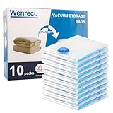 Vakuumbeutel für Kleidung – 10 STK 30 x 40 cm Wiederverwendbare Kleidungs...