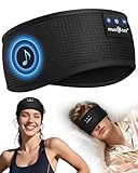MUSICOZY Schlafkopfhörer Bluetooth, Schlaf Kopfhörer Seitenschläfer Kabellos...