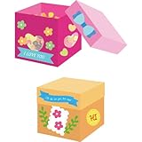 DELORIGIN 2 Stile Stanzformen Für Geschenk Tüten Blume Stanzformen...