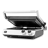 Gastroback 42537 Design BBQ Pro Kontaktgrill Tischgrill aus Edelstahl...