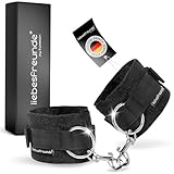 Liebesfreunde® Handschellen für sinnliche Sexspiele - Bondage Fesseln Sex...