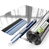 ThermaShield – UV Sonnenschutzfolien Set Individuell Gestaltbar für Fenster...