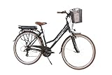 F.lli Schiano E-Ride, E Bike Trekking 28 Zoll, 36V 10.4Ah Abnehmbarer Akku,...