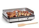 Tefal Maxi Plancha Elektro-Tischgrill CB690D, Extra groß, Antihaft Teppanyaki...