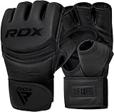 RDX Profi MMA Handschuhe Grappling Sparring Training, Maya Hide Leder, Kickboxen...