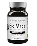 Dr. Heilbronner Bio Maca-schwarz-Kapseln Männerfeuer Superfood 120 Kapseln...