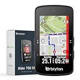 Bryton Rider 750SE 2.8' Farb-Touchscreen GPS Fahrradcomputer mit...