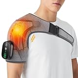 Heizende Schulterbandage mit Vibrationsmassagegerät, kabellos, elektrisch...