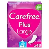 Carefree Plus Large Slipeinlagen mit ultimativem verbessertem Kern, frischer...