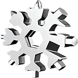 Retoo Schneeflocke Multitool, 18-in-1 Multi Tool Edelstahl Schneeflocke,...