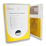 Minilino U-Heft hülle 3-teilige Premium Schutzhülle [ SCHUTZ FÜR WICHTIGE...