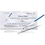 5 x One+Step ultraempfindlicher Schwangerschaftstest - Schwangerschaftstest...