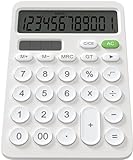 GUYUCOM Taschenrechner Groß Tasten, 12-Digit Taschenrechner Klein mit großem...