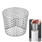 Dachrinnen Laubschutz aus Edelstahl, Regenrinnen Laubschutz, Fallrohrschutz,...