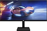 HP X34 Gaming Monitor (34 Zoll Full HD Bildschirm, 165Hz, AMD Freesync) Schwarz