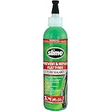 Slime 10015 Bike Tube Puncture Repair Sealant, Prevent and Repair, suitable for...