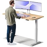 Desktronic Homeone Höhenverstellbarer Schreibtisch 160 × 80 cm –...