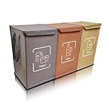 NYIKA Recycling System - Altglas Sammelbehälter - Pfandflaschen Aufbewahrung -...