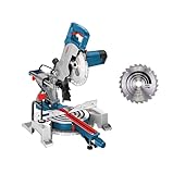 Bosch Professional Paneelsäge GCM 80 SJ (1.400 Watt, Sägeblatt-Ø: 216 mm,...