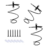Srup 3 Stück Eisen Wand Weinflasche Rack Halter, Weinflaschenhalter zur...