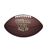 Wilson NFL Super Grip Fußball, braun, Official