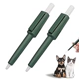 afhgdjr 2 StüCk Zeckenschlinge,Zeckenzange FüR Hunde Menschen,Zeckenzange...