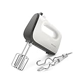 Philips Domestic Appliances HR3741/00 Handmixer, 450 W, 5 Geschwindigkeiten plus...