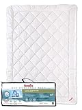 PARADIES – die aktive Kühldecke - Cool Comfort Bio Sommerdecke 155x220 cm -...