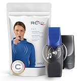 CEGLA RC-FIT® CLASSIC Atemtrainer und Atemtherapiegerät mit Vibration & Sound...