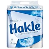 Hakle - Toilettenpapier Klassisch Weiß 24 Rollen