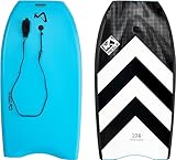 Mesle Bodyboard Kinder & Erwachsene Speed Skin mit Leash, Anfänger &...