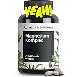 Magnesium Komplex - Premium: Aus 5 hochwertigen Verbindungen - 400mg elementares...