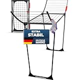 STAHLMANN ® Wäscheständer [18M Trockenfläche ] - Flügelwäscheständer...