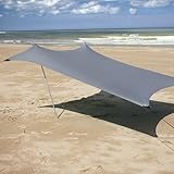 Meister Strandzelt - 210x210 cm - UVA/B-Schutz - LSF50+ - 2 bis 4 Personen - Mit...