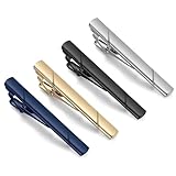 4 Stück Krawattennadel,Krawattenklammer,Krawattennadeln Für Herren,Klassische...