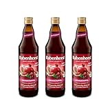 RABENHORST Granatapfel Muttersaft BIO 3er Pack (3 x 700 ml) - 100 % purer...